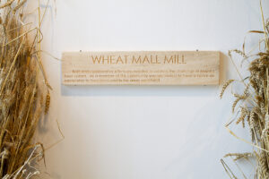 Wall Sign "Wheat Mall Mill"